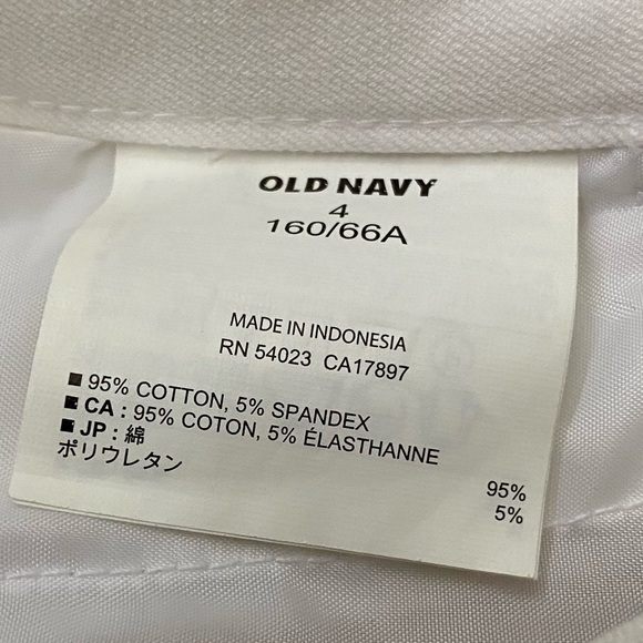 Old Navy Size 4 “The Diva” White Pants - Picture 12 of 12